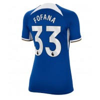 Koszulka piłkarska Chelsea Wesley Fofana #33 Strój Domowy dla kobiety 2023-24 tanio Krótki Rękaw